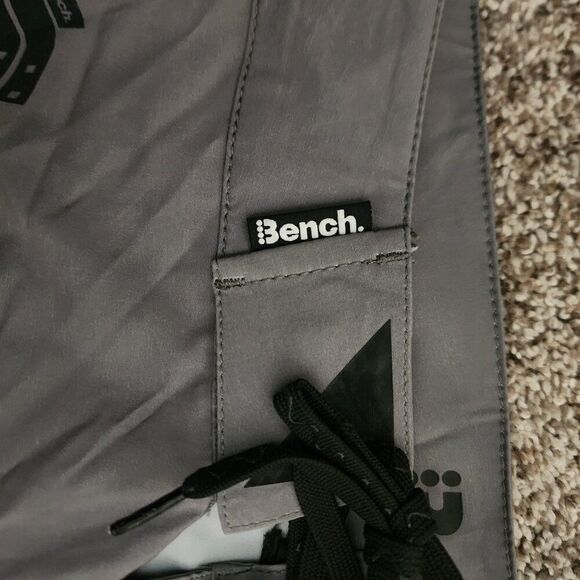 Bench Honolua Boardshort Grey Zipper Pocket Logo NWT - Picture 4 of 6